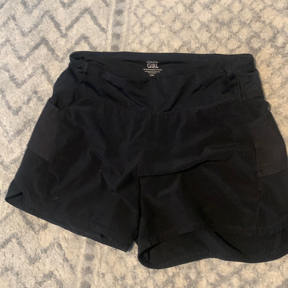 Athleta girl record breaker shorts size L-12